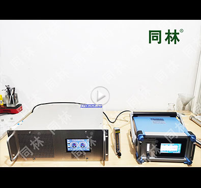 AbsoluteOzone TITAN30 高濃度臭氧發生器臭氧濃度測試現場 